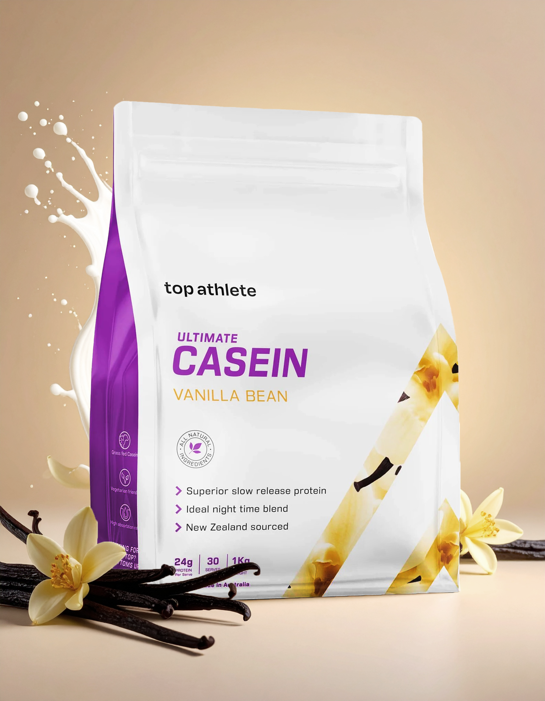 Ultimate Casein Vanilla Bean