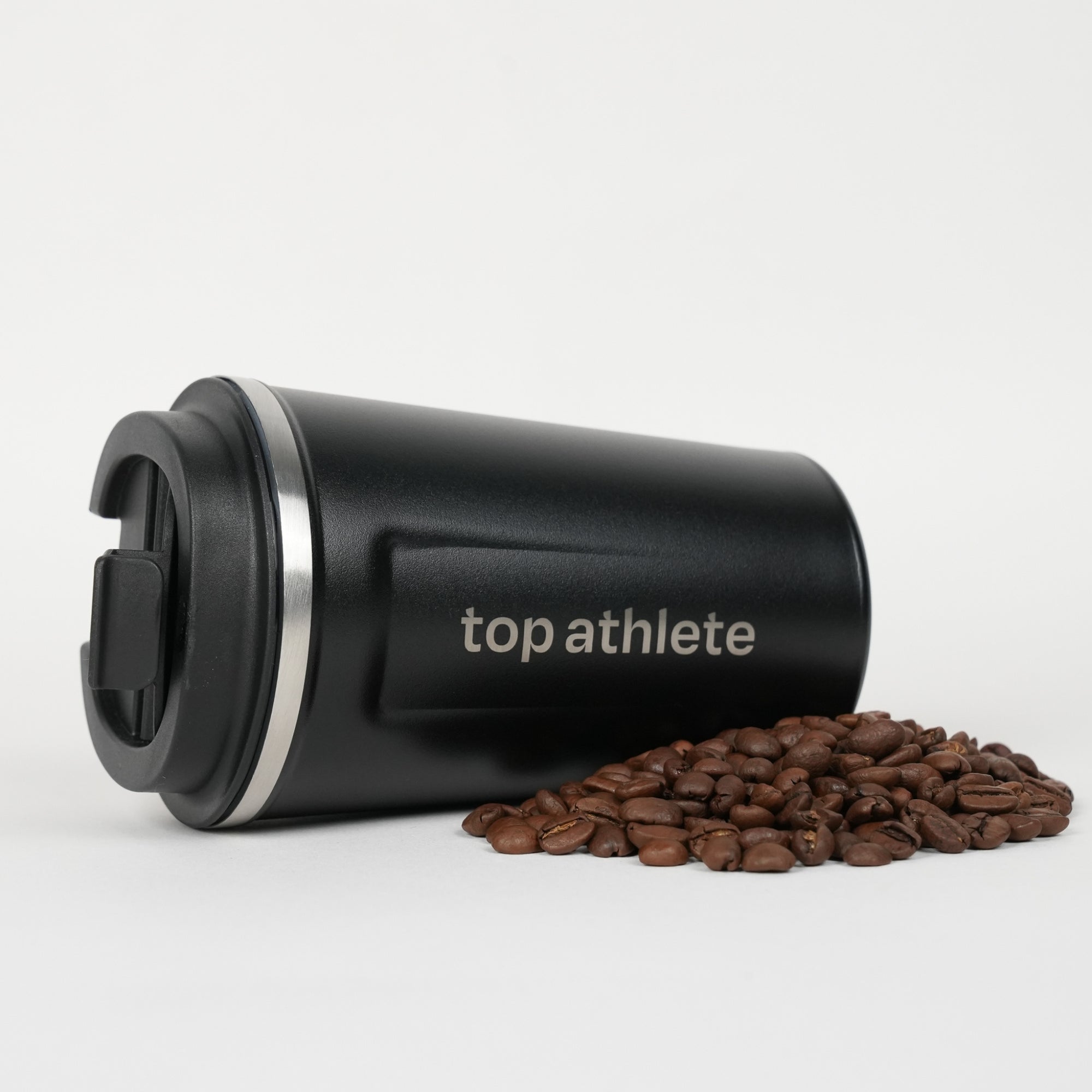 FREE Reusable Coffee Cup Black | 380ml - 13oz
