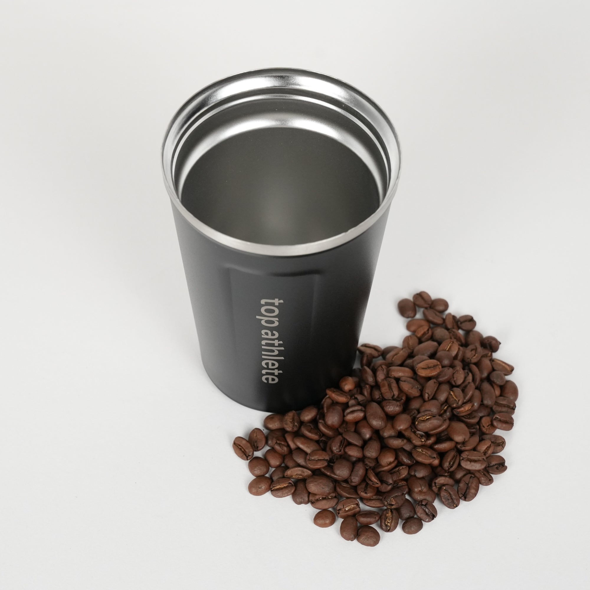 FREE Reusable Coffee Cup Black | 380ml - 13oz