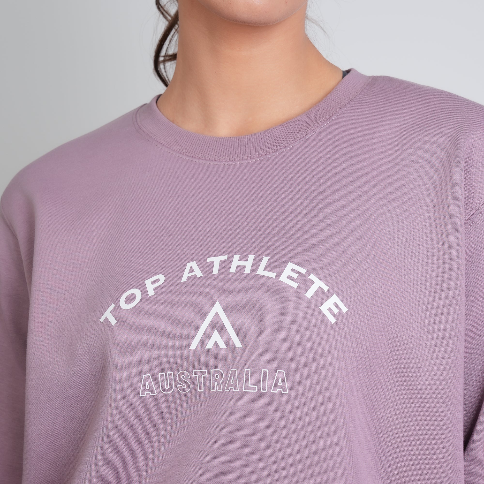 Rover Crew Neck Taro Purple - Top Athlete