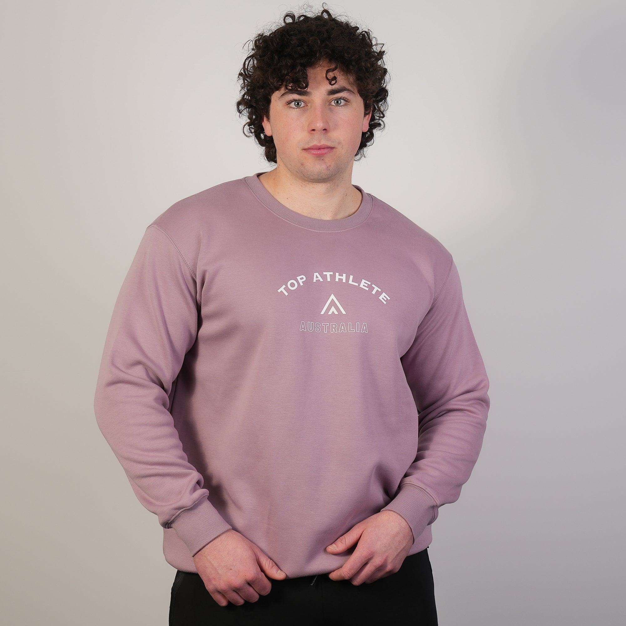 Rover Crew Neck Taro Purple - Top Athlete