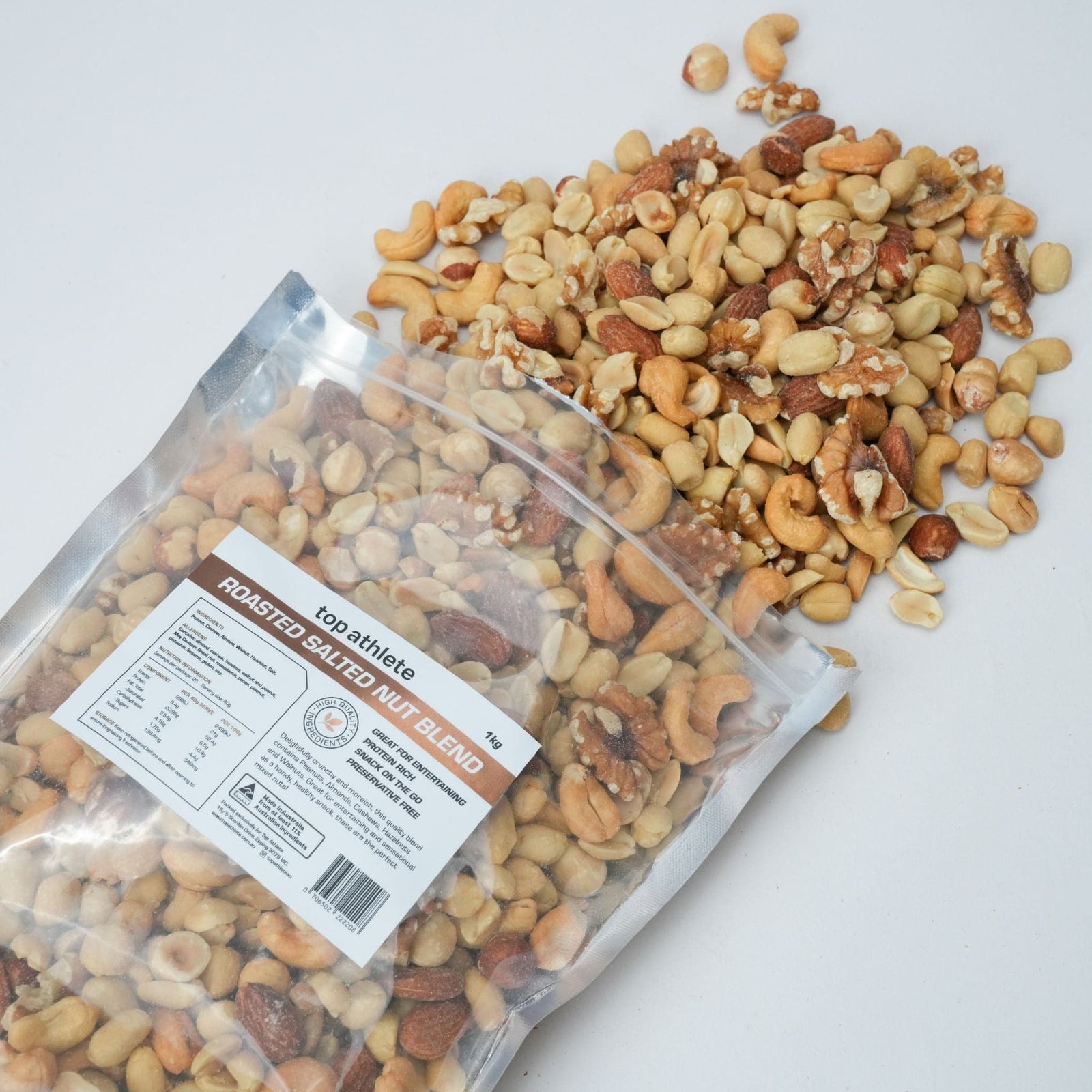 roasted salted nut blend 300g- Top Athlete