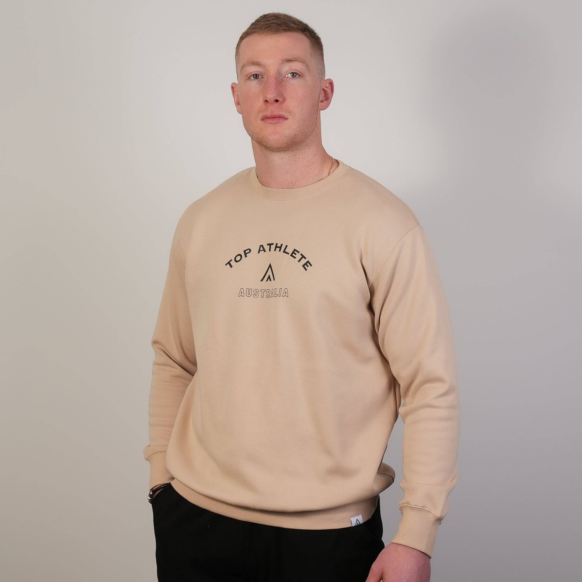 Rover Crew Neck Khakhi