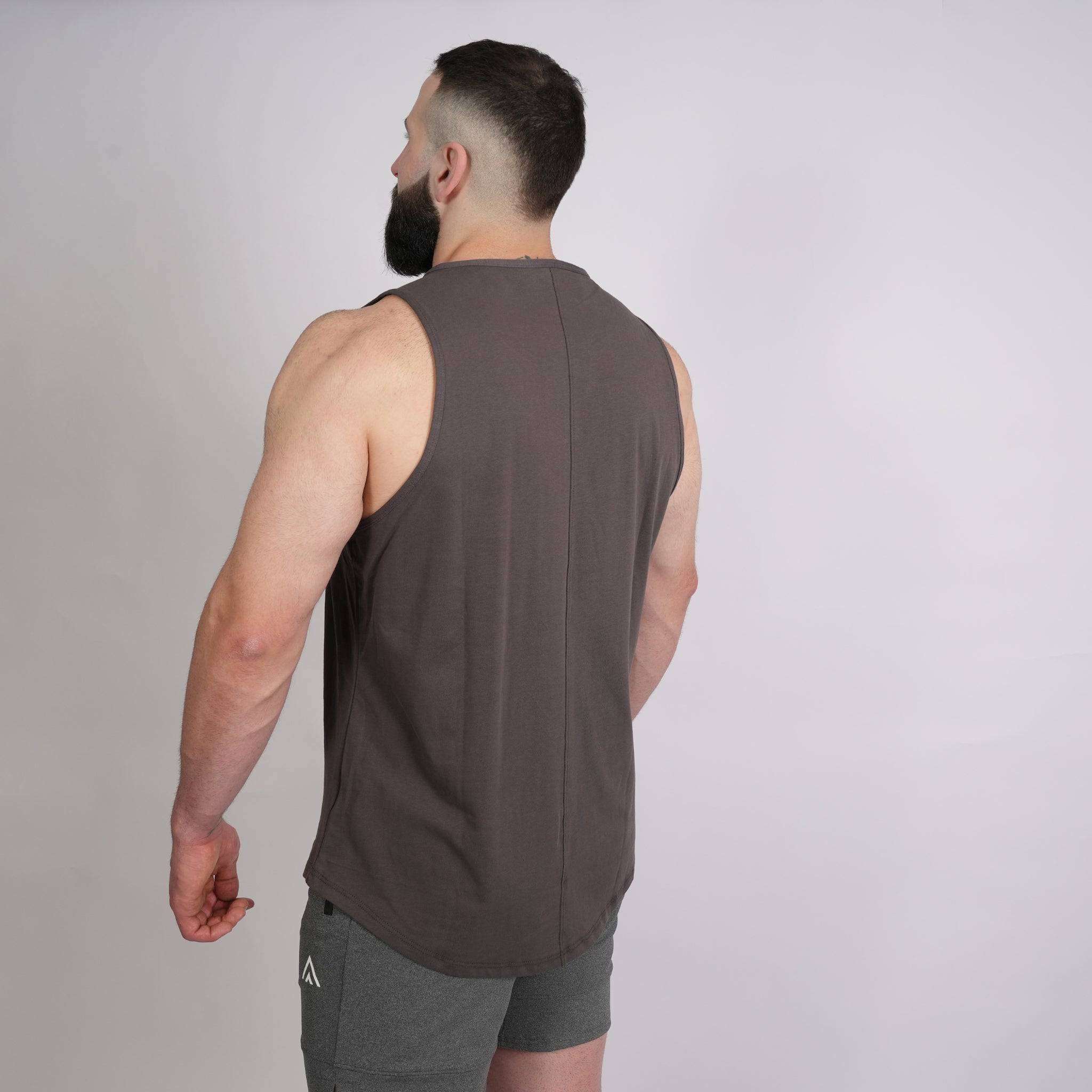 Cotton Singlet Grey