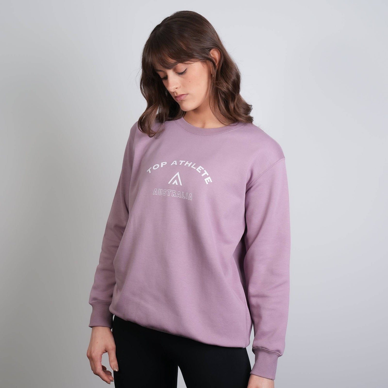 Top Athlete - Rover Crew Neck Taro Purple