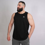 Cotton Singlet Black