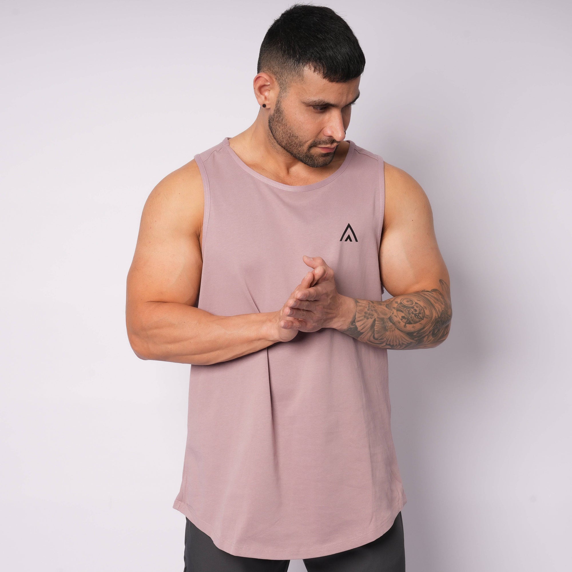 Cotton singlet Light Pink