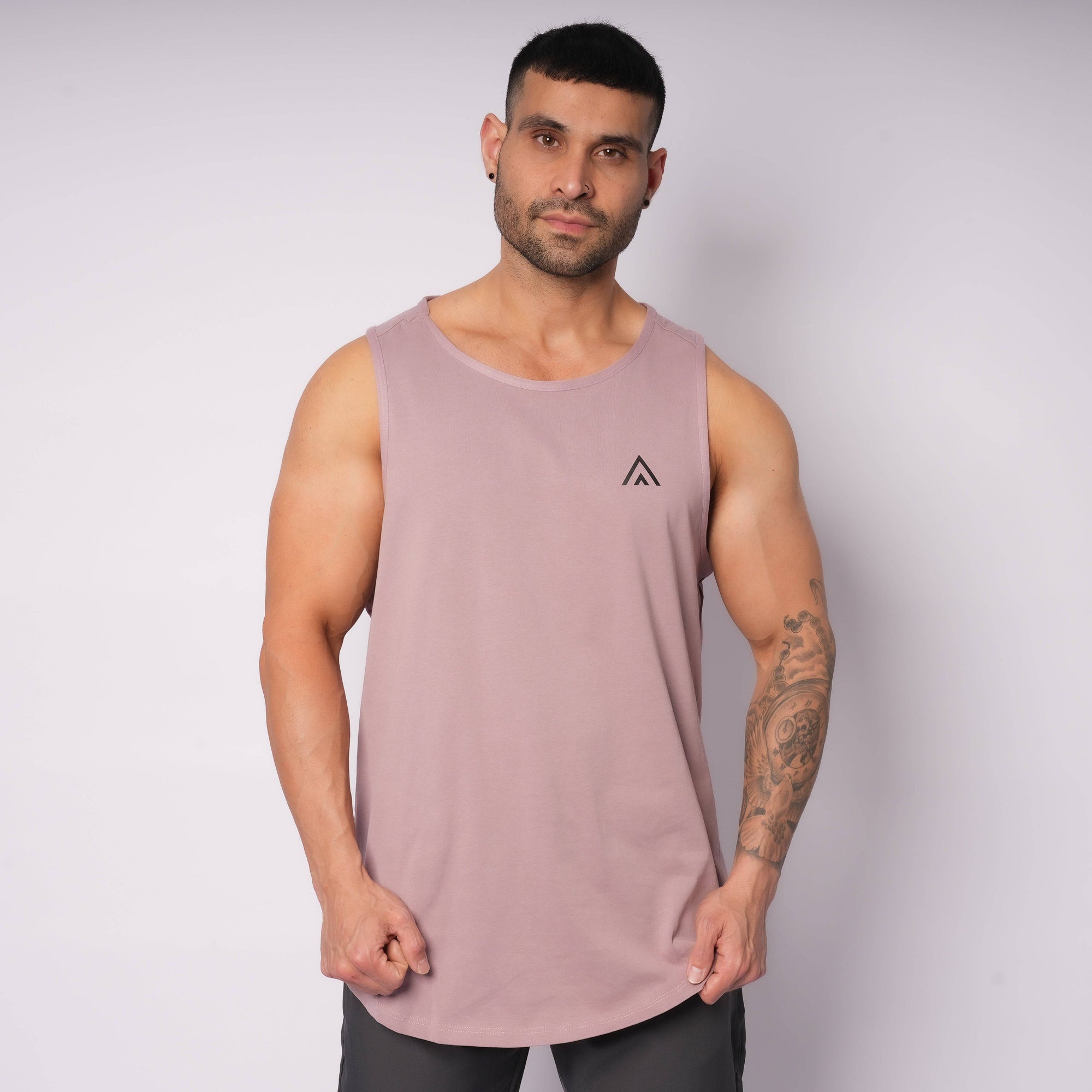 Cotton singlet Light Pink