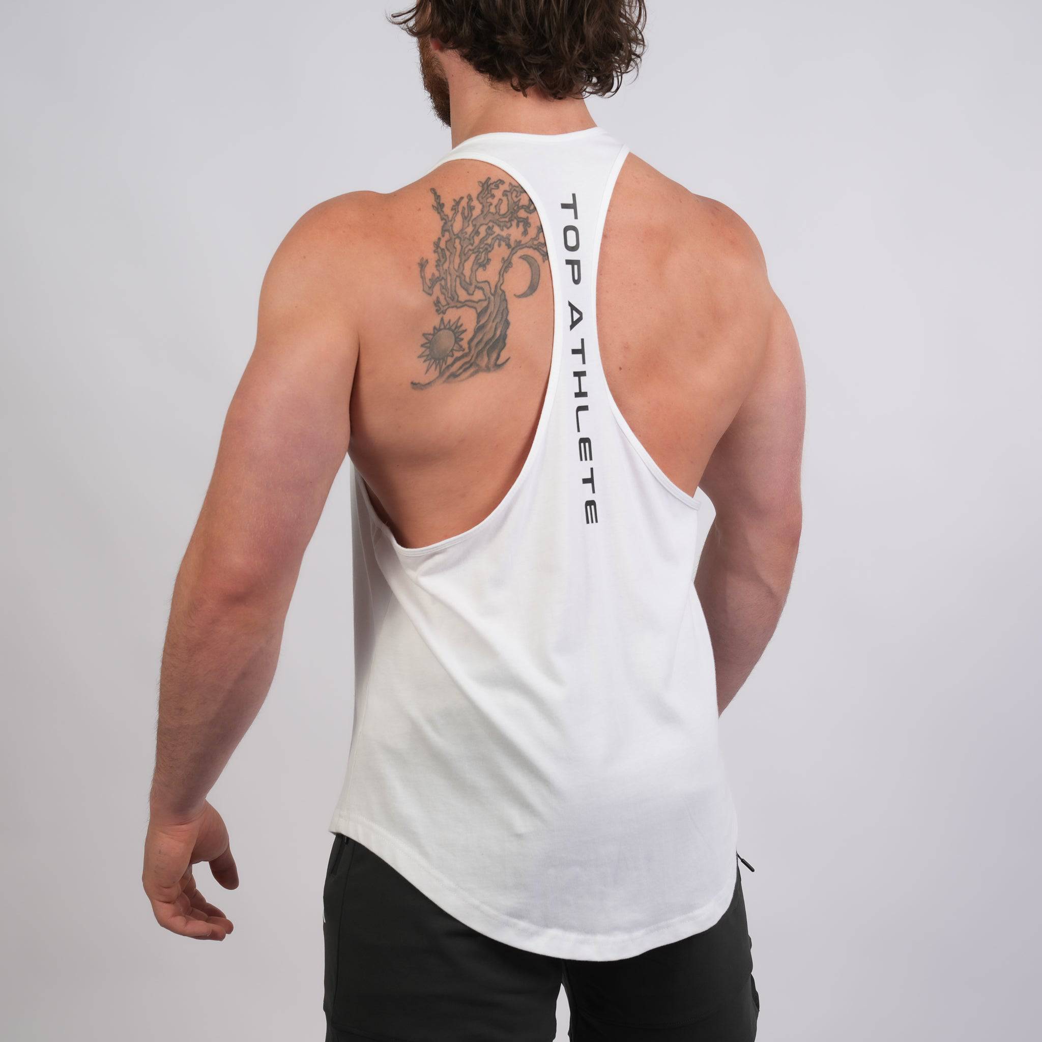 Stringer Singlet White