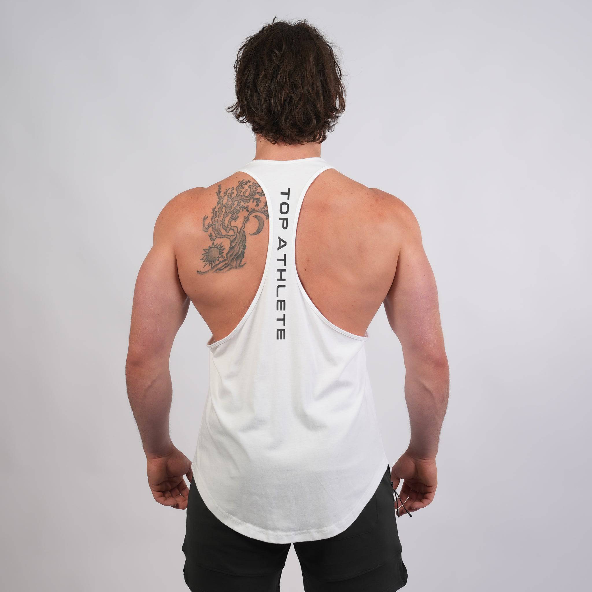 Stringer Singlet White