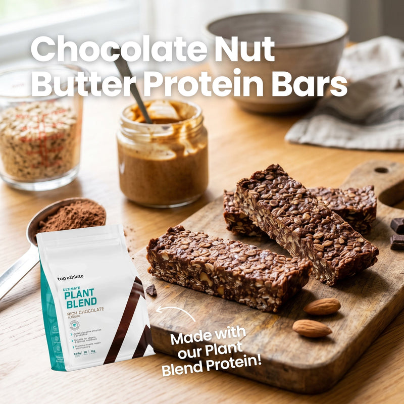 Chocolate Nut Butter Protein Bars