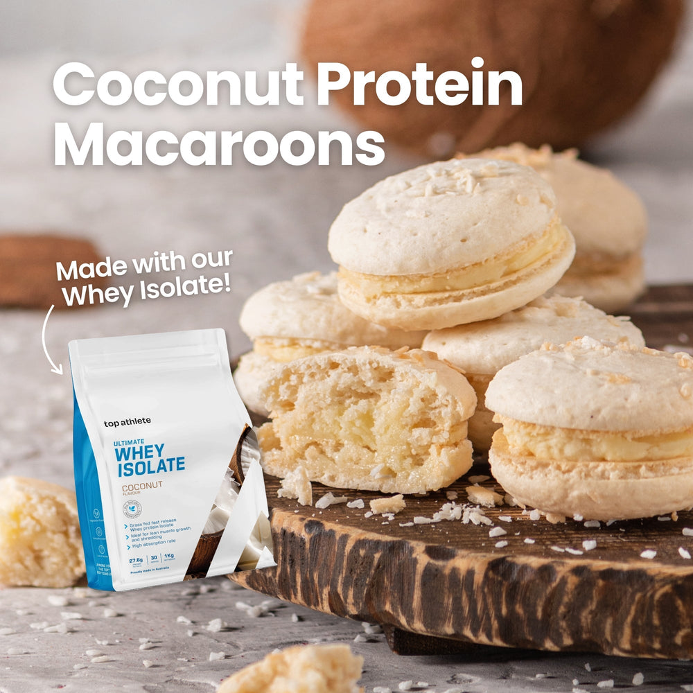 Coconut Protein Macaroons