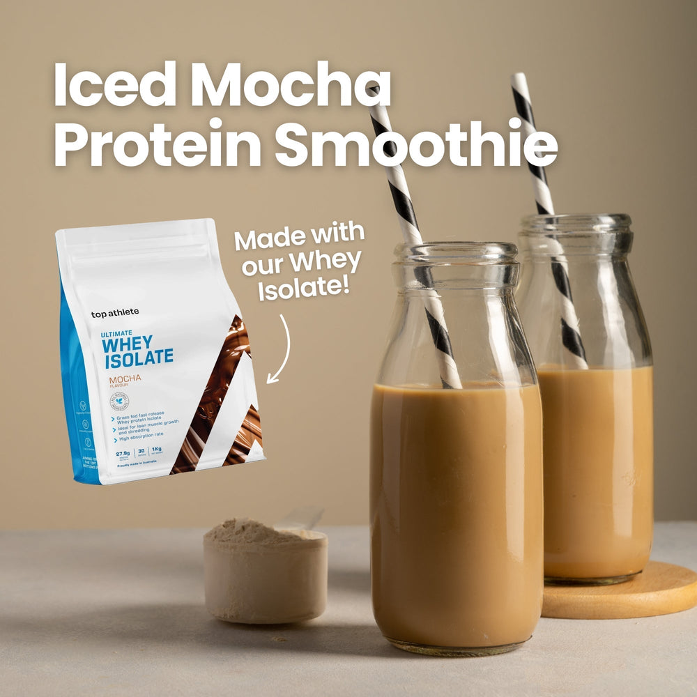Iced Mocha Protein Smoothie
