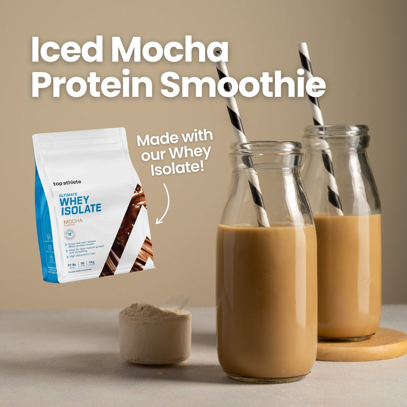 Iced Mocha Protein Smoothie