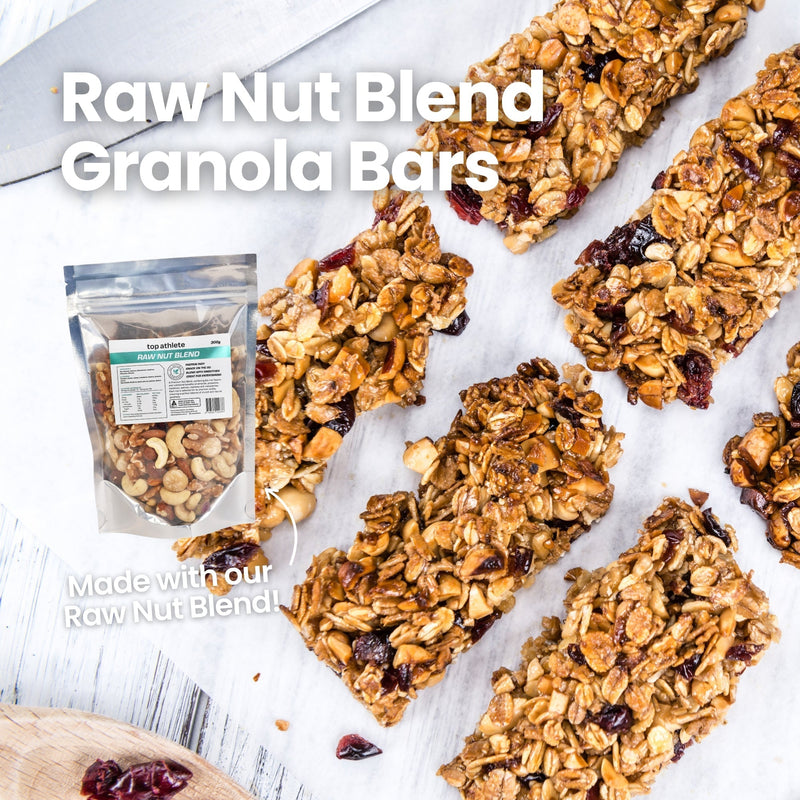 Raw Nut Blend Granola Bars