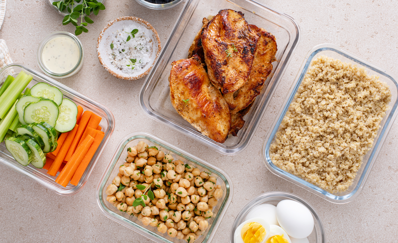 High-Protein Meal Prep Ideas for Muscle Gain & Fat Loss