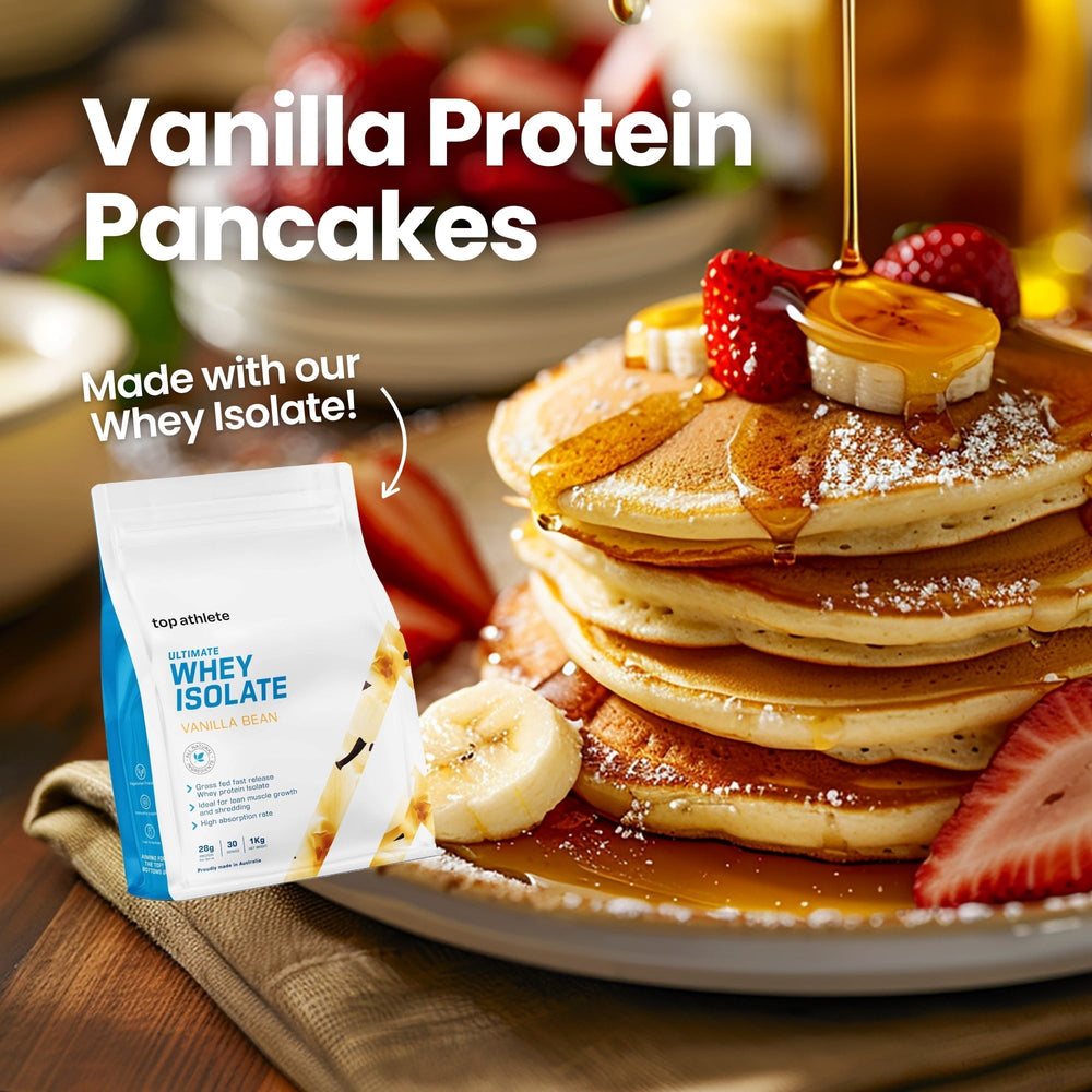 Vanilla Protein Pancakes