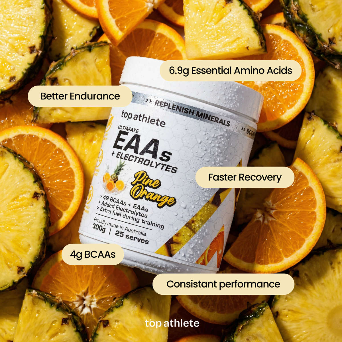 Ultimate EAA+ Electrolytes - Pine Orange