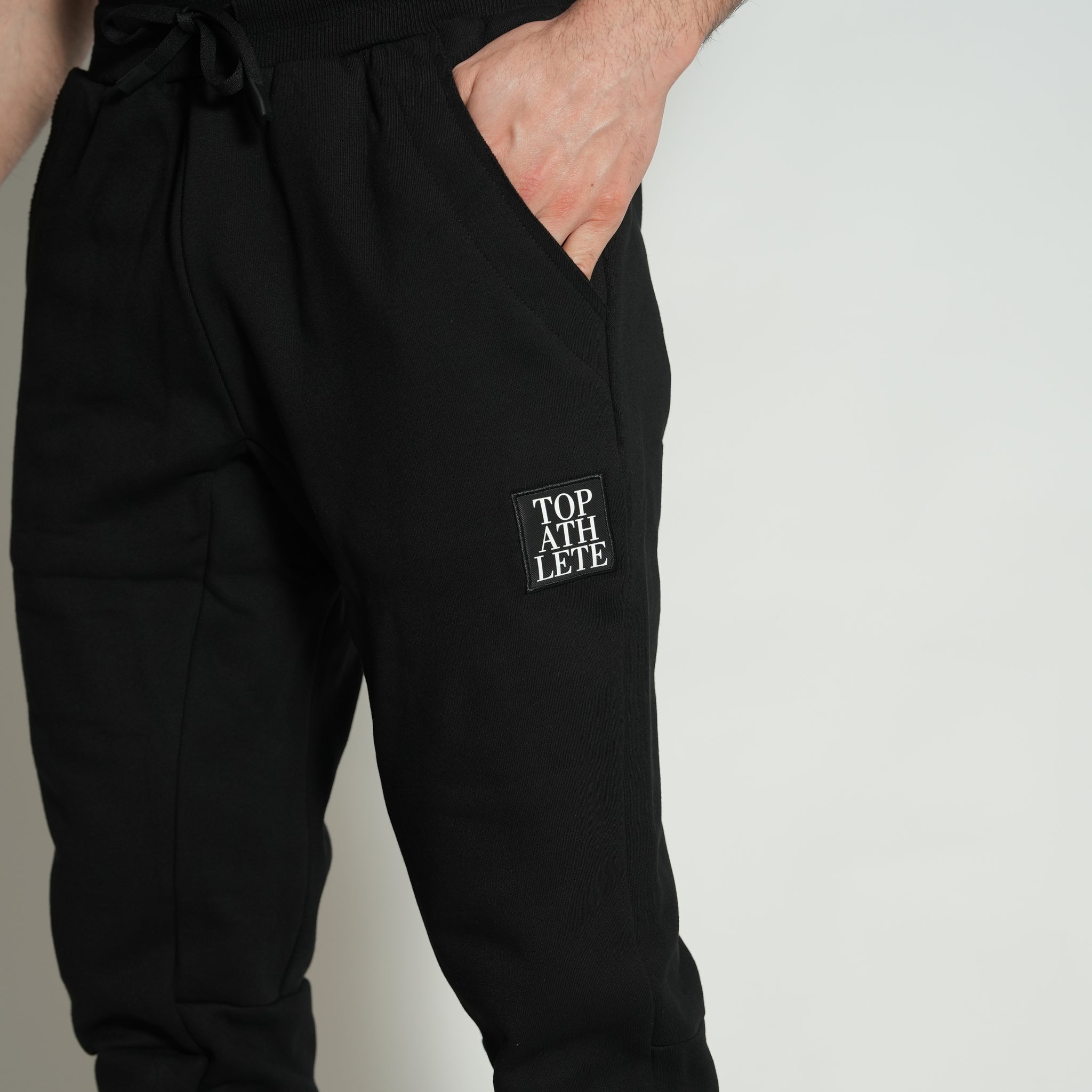 Fleece Joggers Black