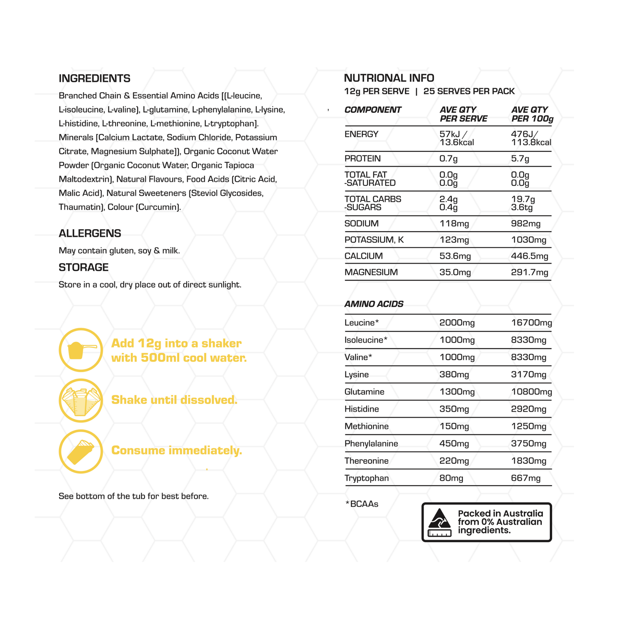 Ultimate EAA+ Electrolytes - Pine Orange