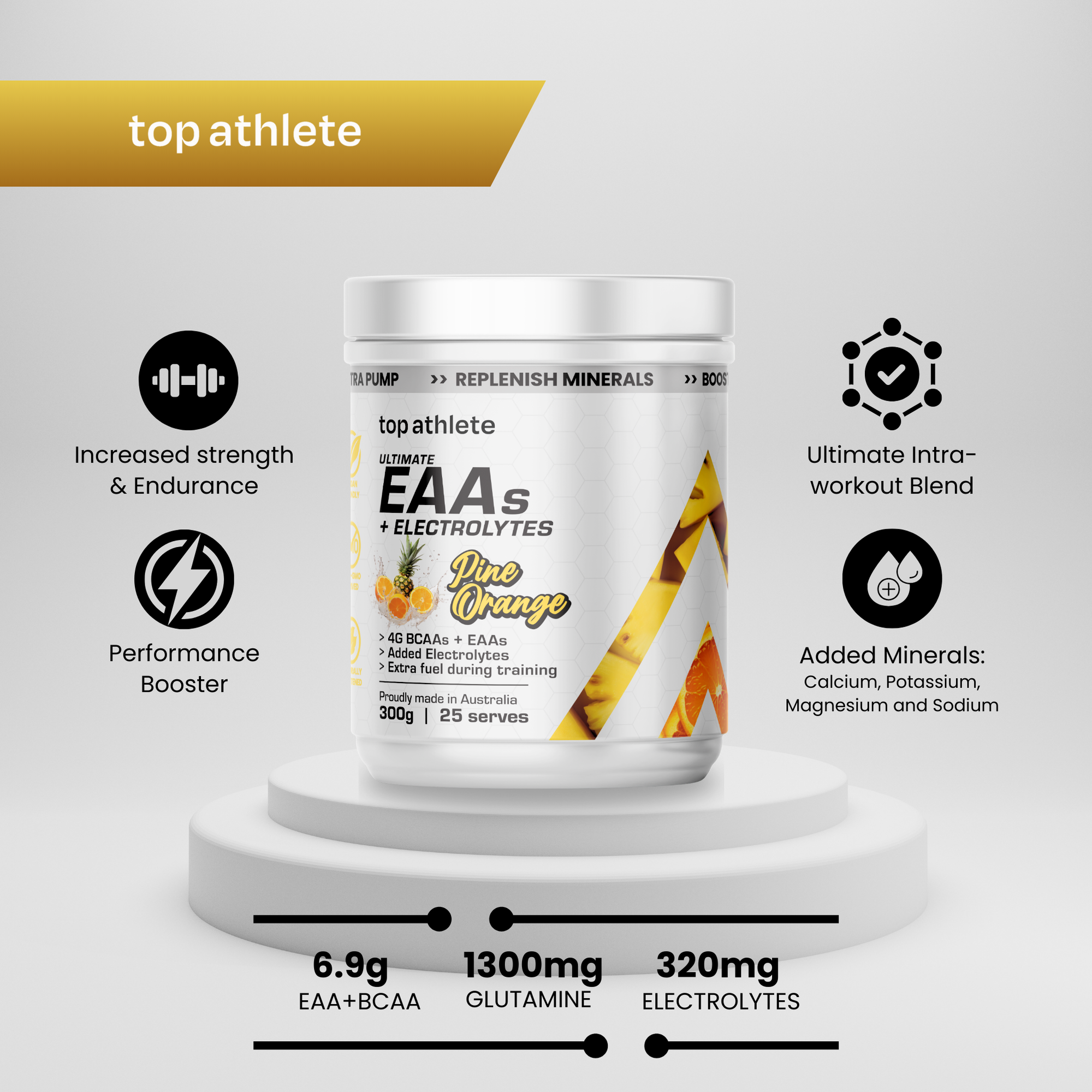 Ultimate EAA+ Electrolytes - Pine Orange