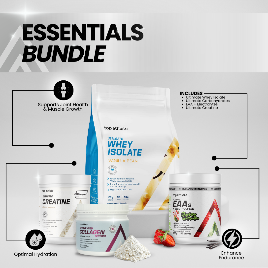 Top Athlete supplements Essential bundle image
