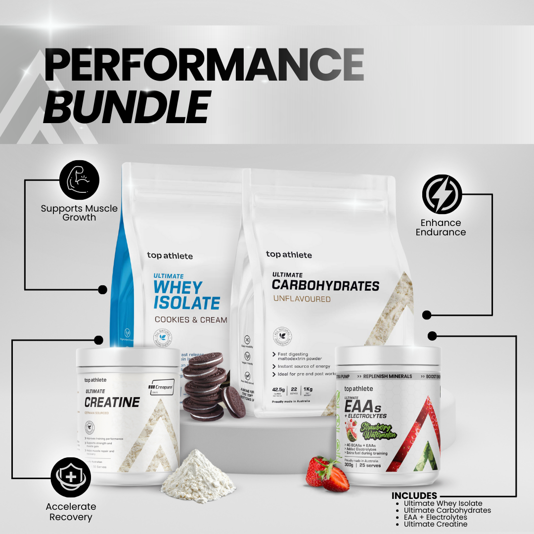 Performance Bundle Top Athlete supplements