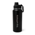 top athlete water bottle black 900ml
