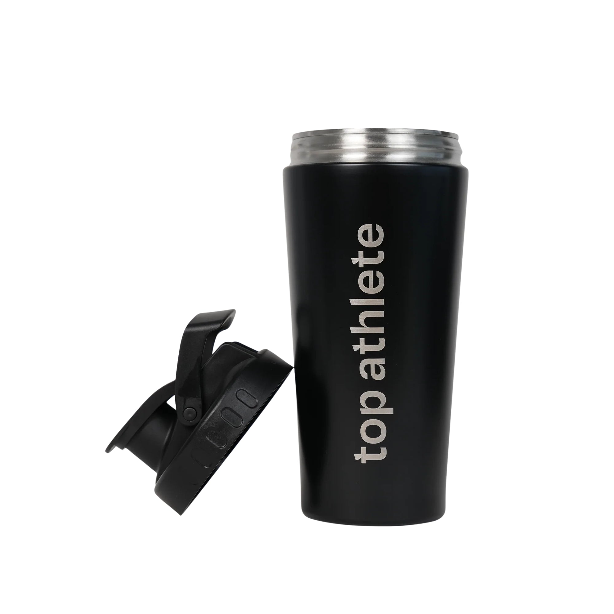 750ml Stainless Steel Shaker - Black