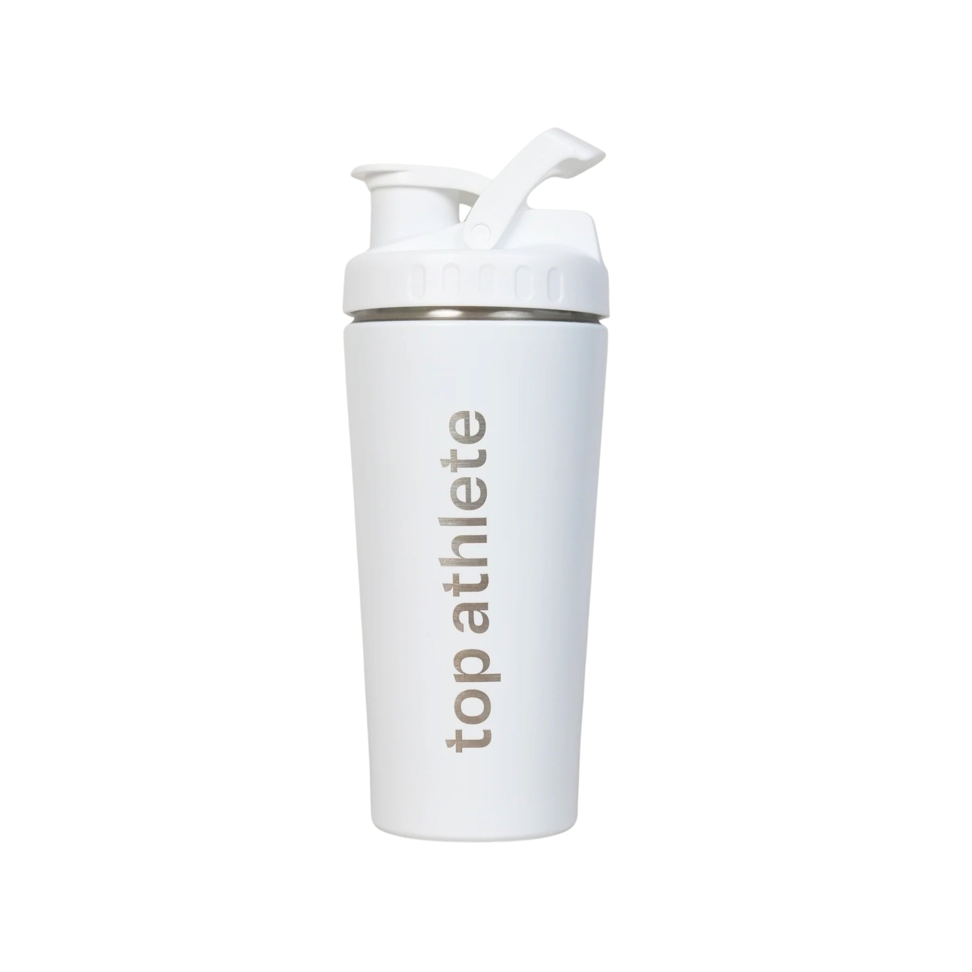 750ml Stainless Steel Shaker - White