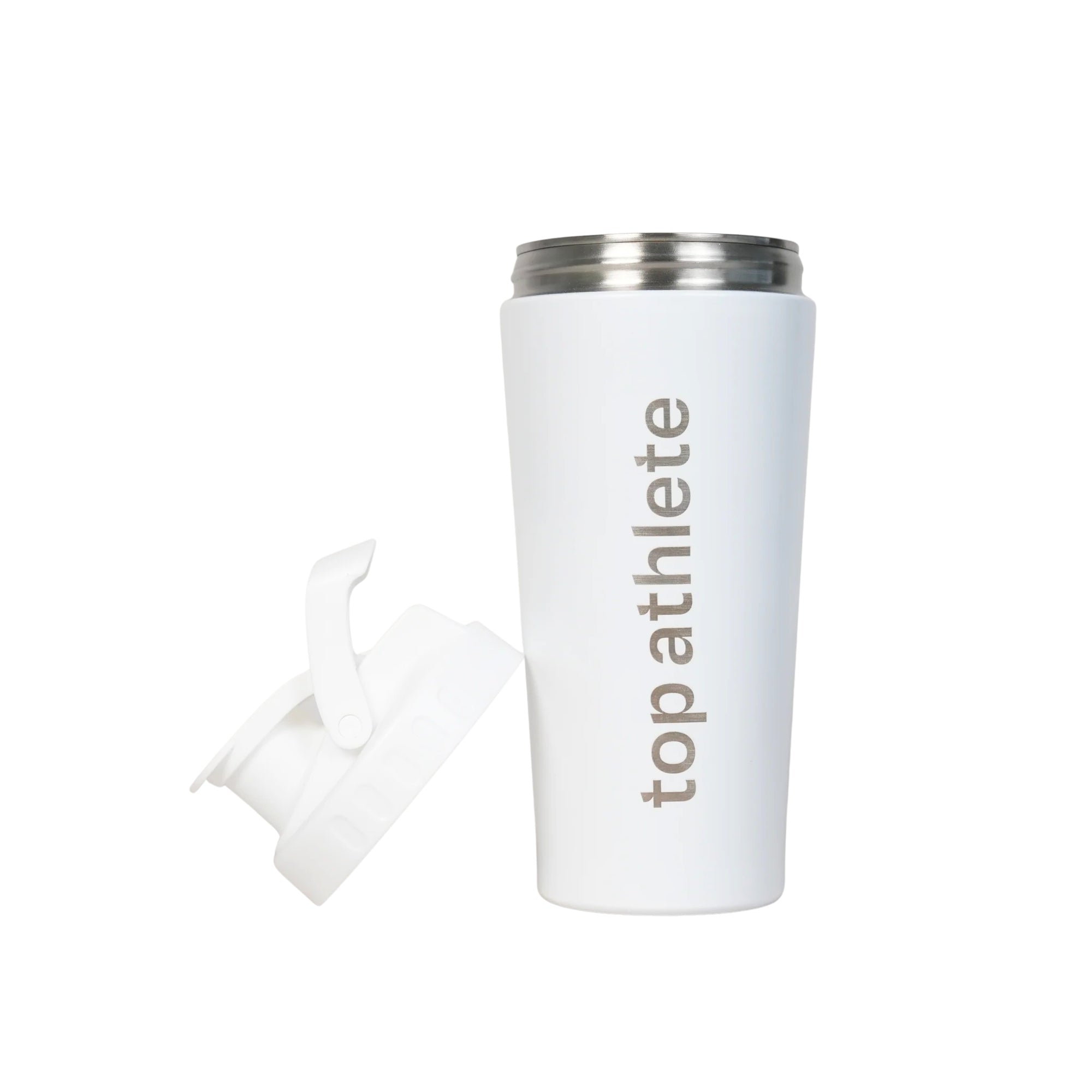 750ml Stainless Steel Shaker - White