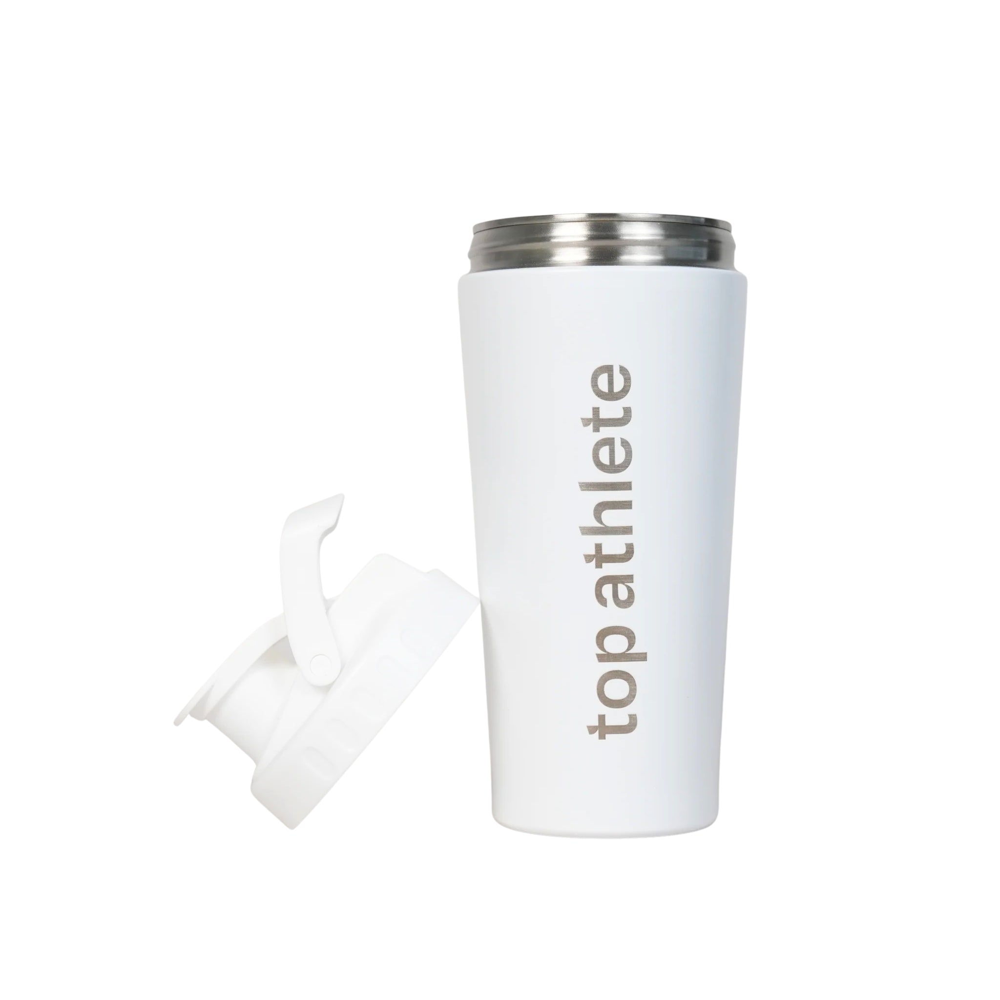 750ml Stainless Steel Shaker - White