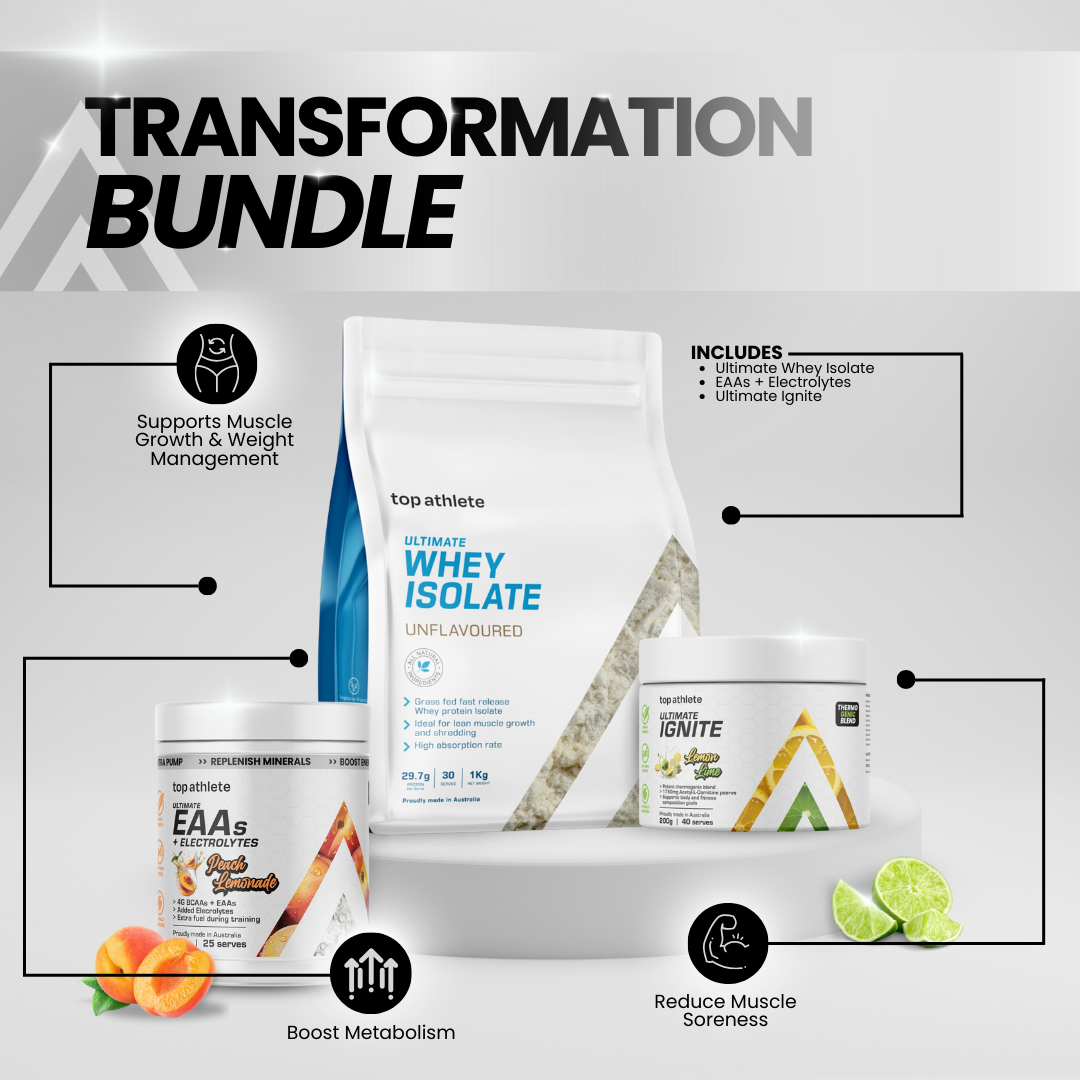 Transformation bundle Top Athlete supplements