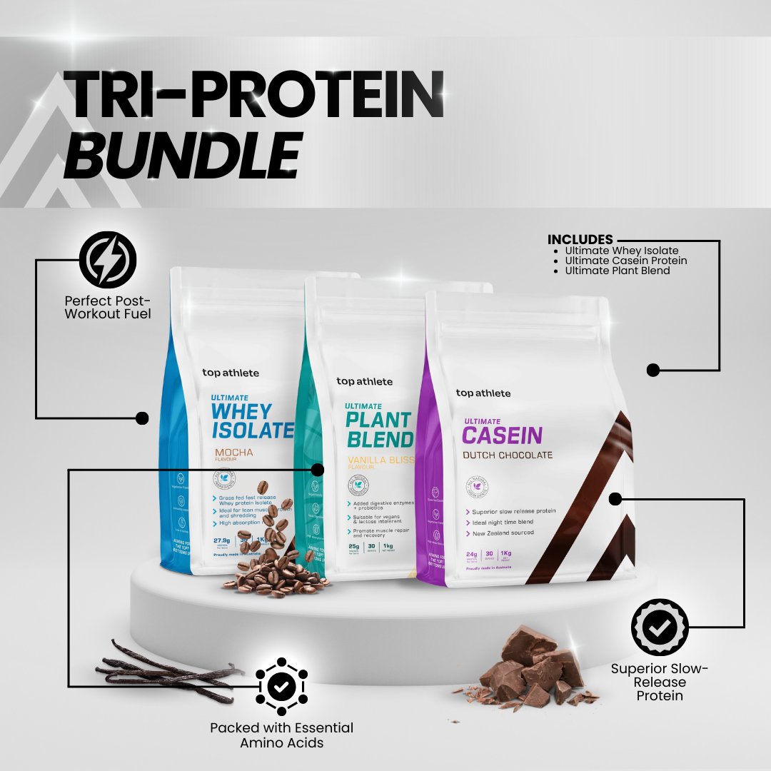 Tri protein Bundle Top Athlete supplements