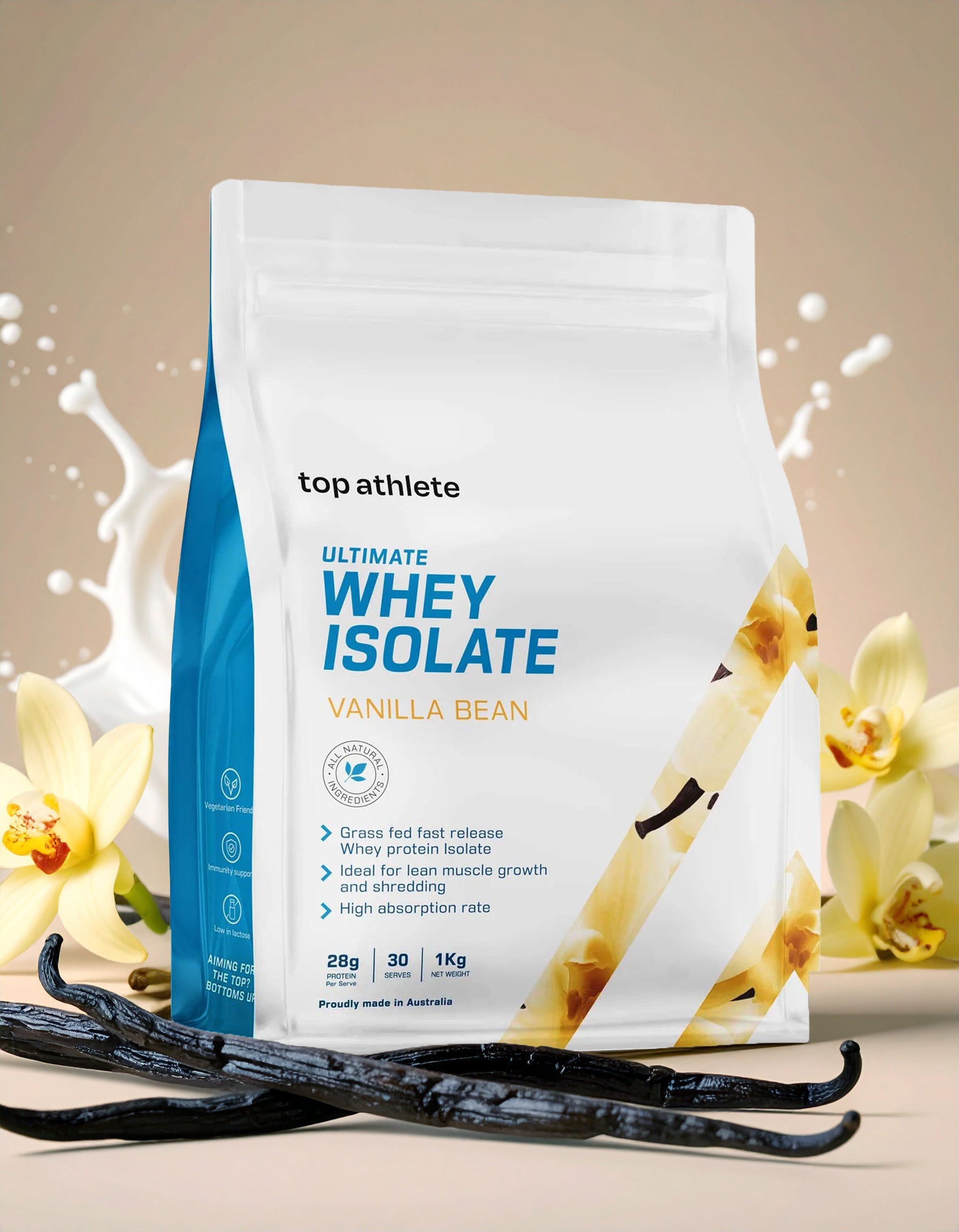 Ultimate Whey Isolate Vanilla Bean