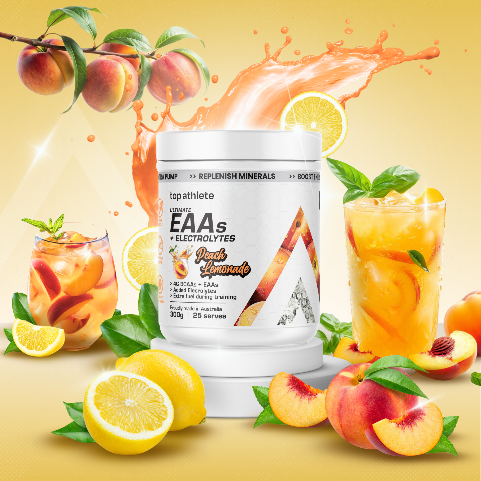 Ultimate EAA+ Electrolytes - Peach Lemonade