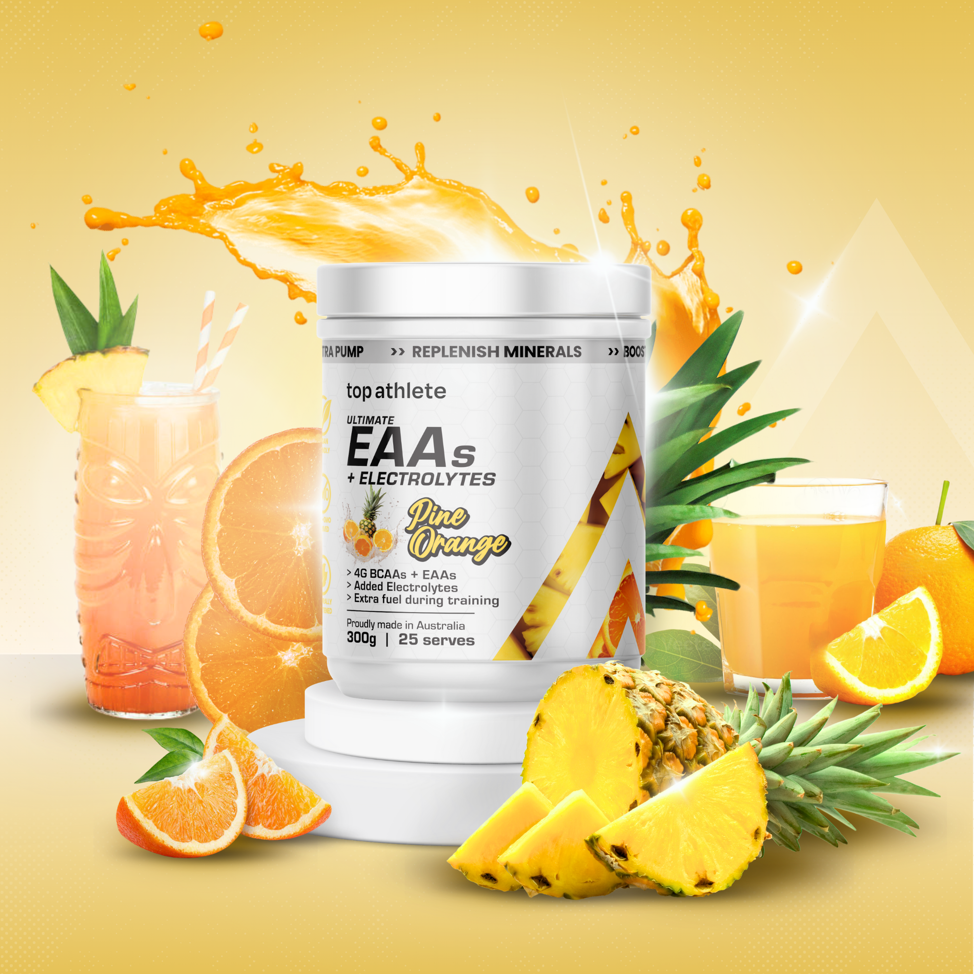 Ultimate EAA+ Electrolytes - Pine Orange