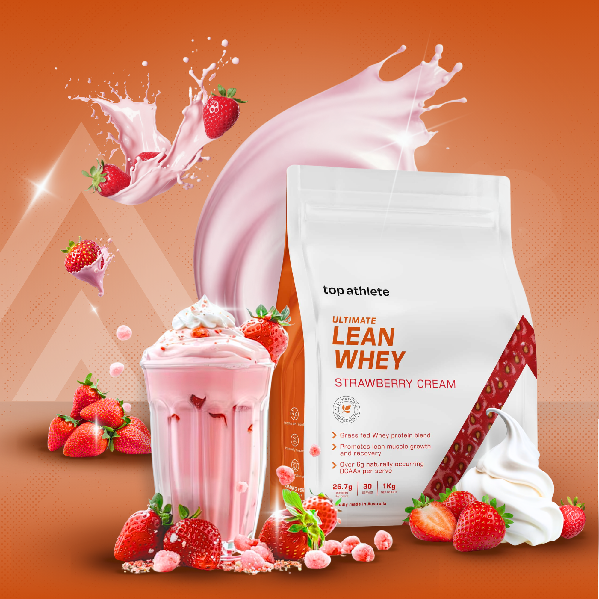 Ultimate Lean Whey Strawberry Cream