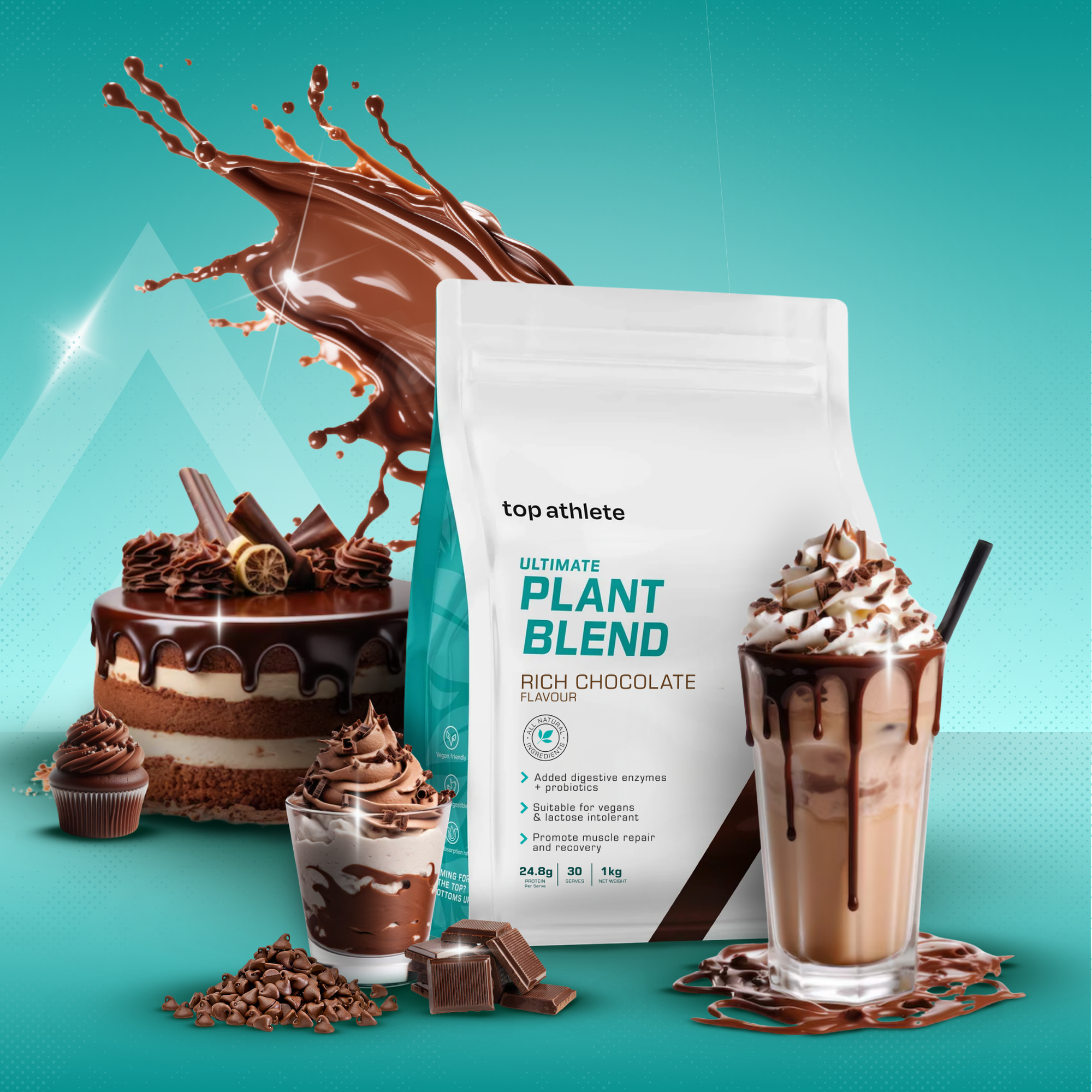 Ultimate Plant Blend Rich Chocolate