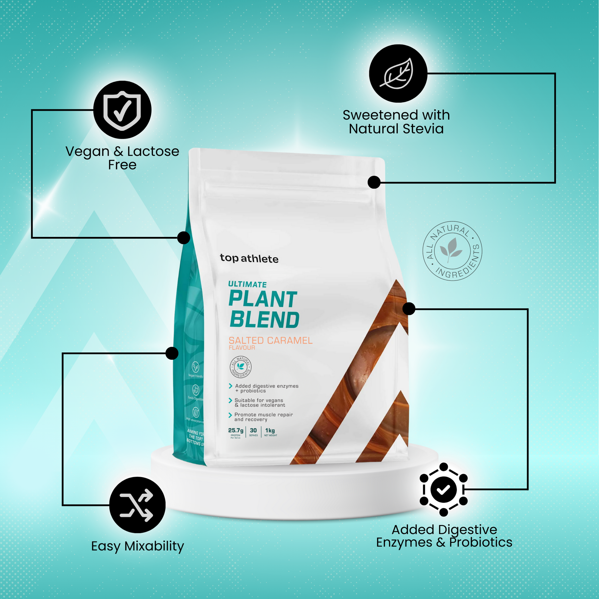 Ultimate Plant Blend Salted Caramel