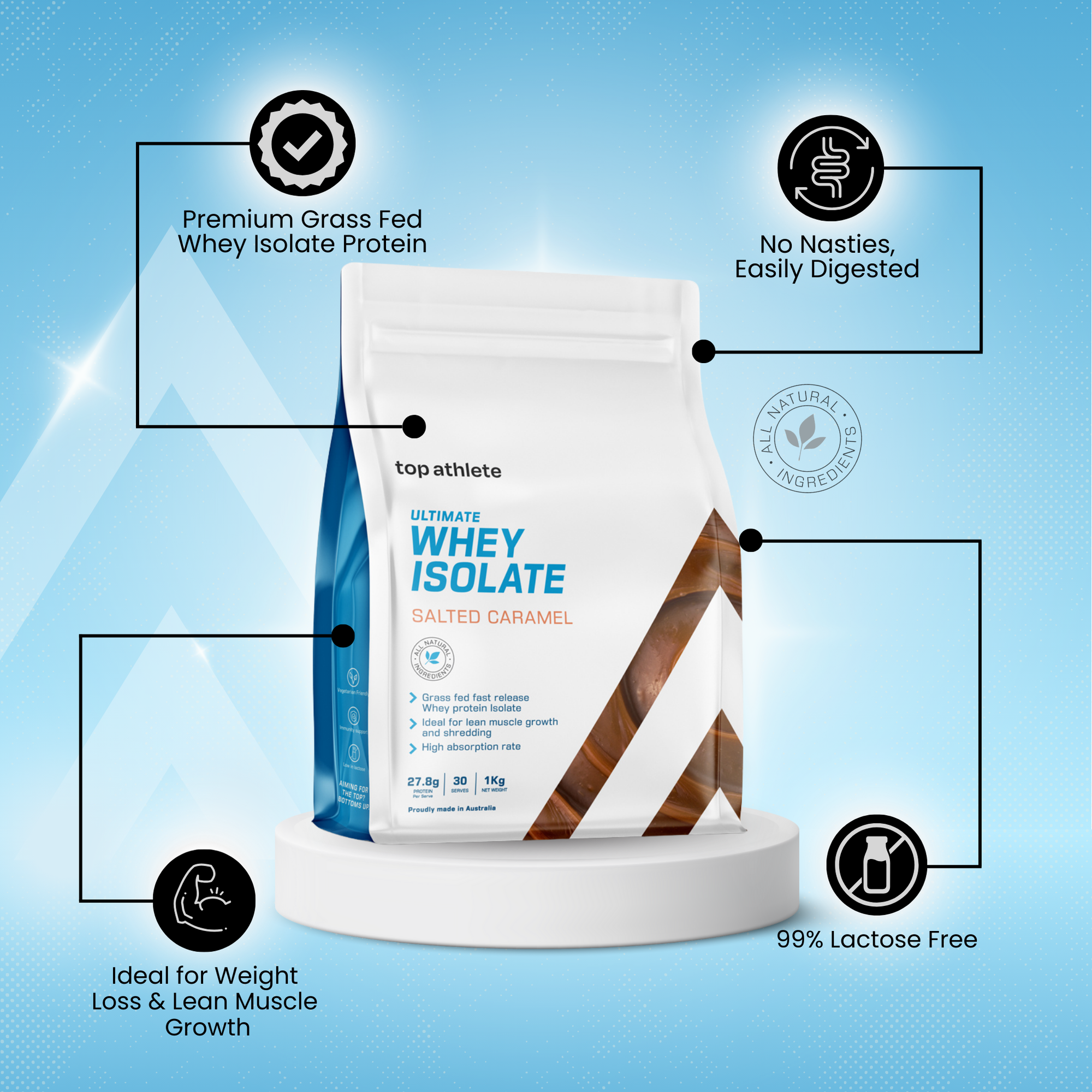 Ultimate Whey Isolate Salted Caramel