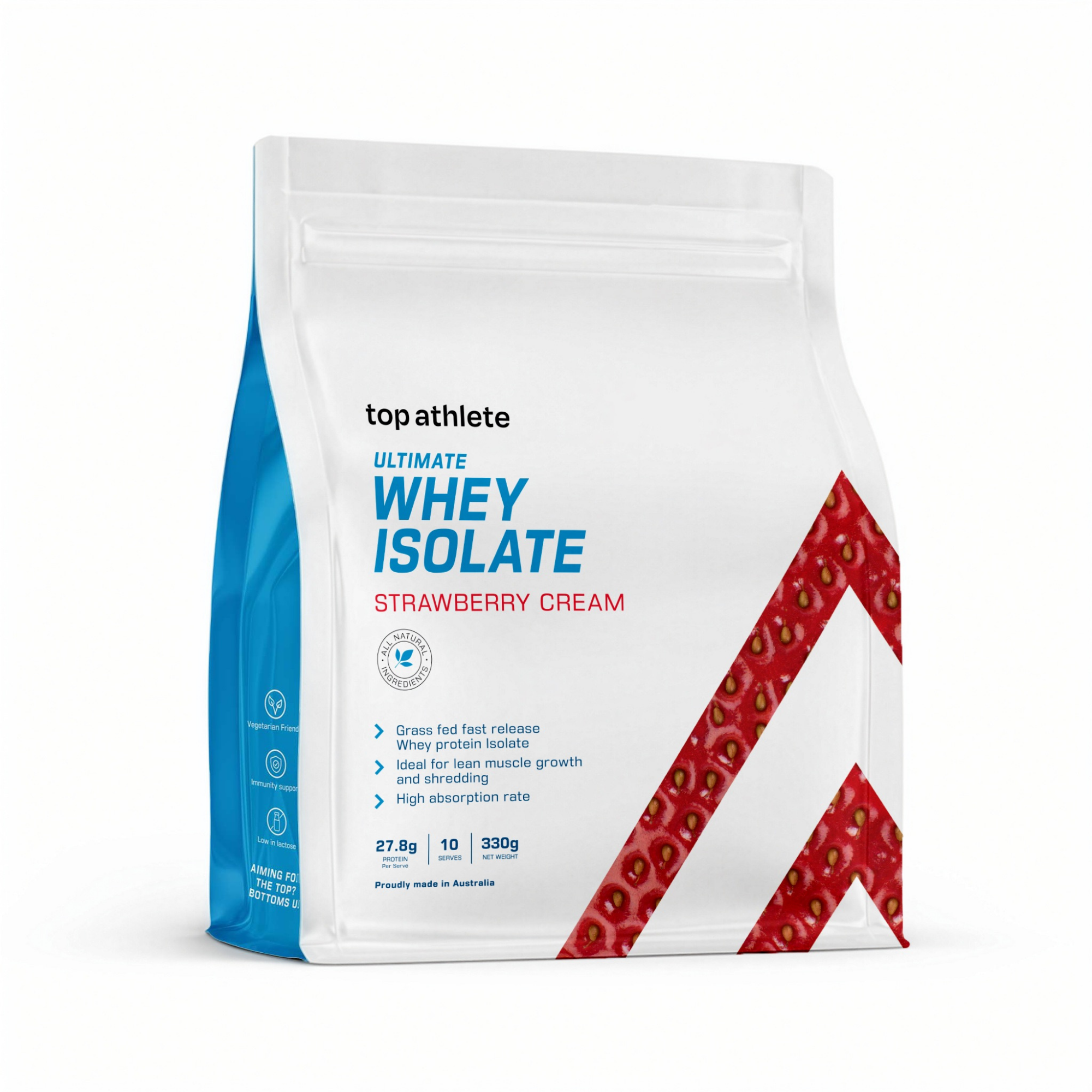 Ultimate Whey Isolate Strawberry Cream 330g