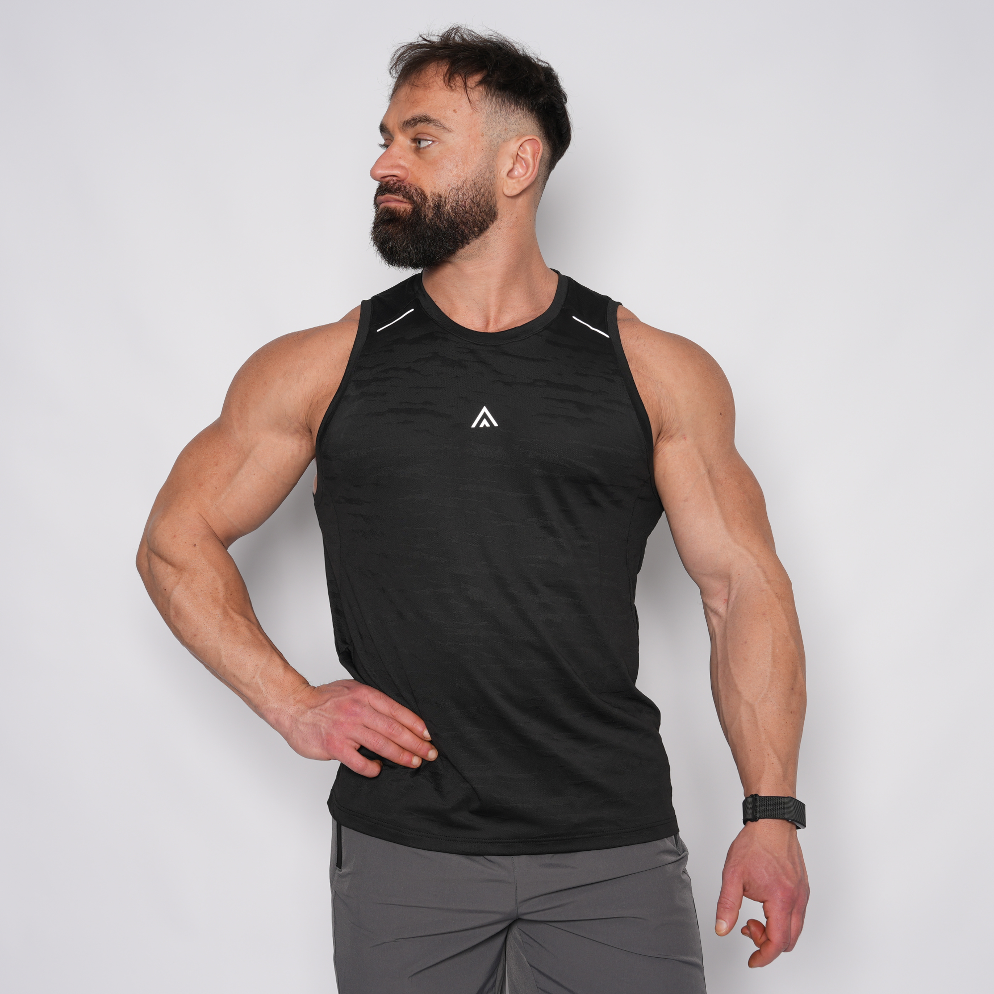 Performance Singlet Black