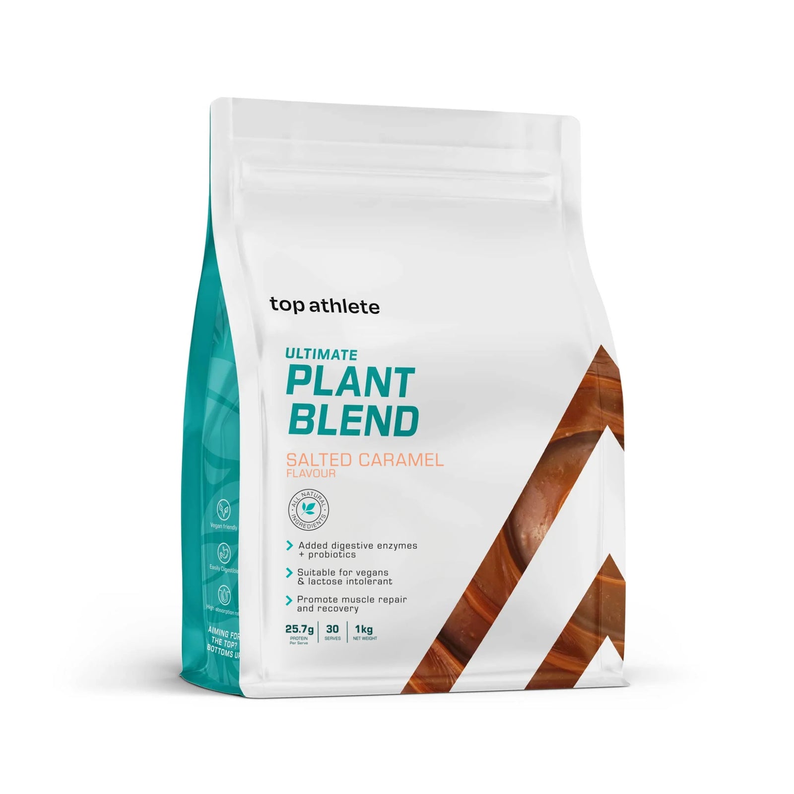 plant blend salted caramel flavour