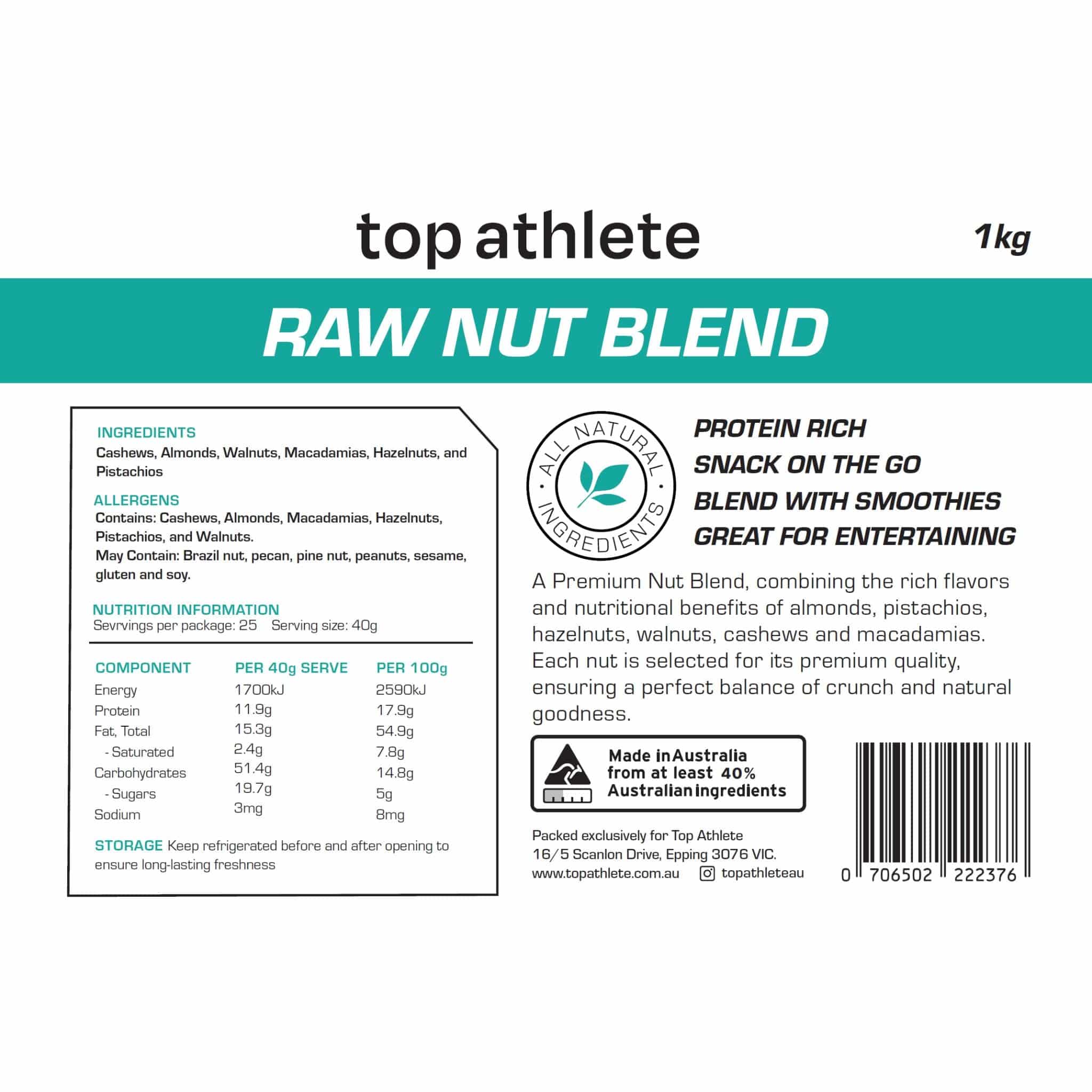 Raw Nut Blend 1kg