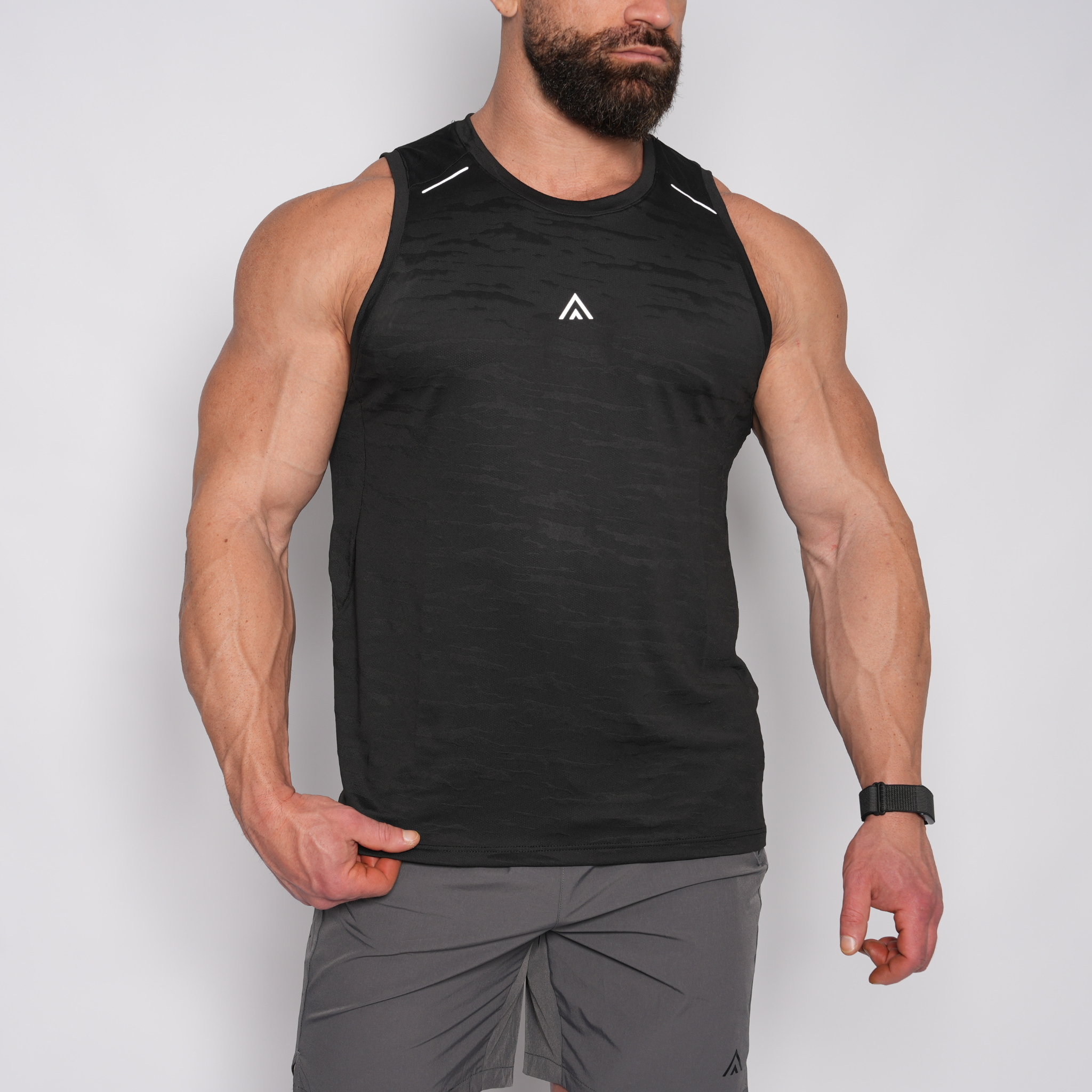 Performance Singlet Black